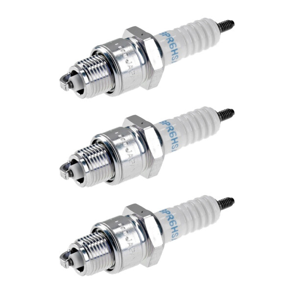 3 Spark Plugs with flat seal seat NGK aftermarket expertise for HONDA
