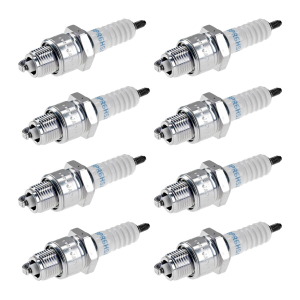 8 Spark Plugs with flat seal seat NGK aftermarket expertise for HONDA