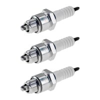 3 Spark Plugs with flat seal seat NGK aftermarket...
