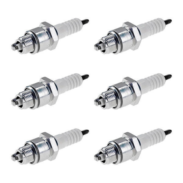 6 Zündkerzen mit Flachdichtsitz NGK Aftermarket-Expertise für u.a. OPEL ASCONA