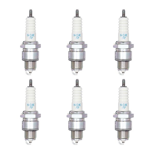 6 Spark Plugs with flat seal seat NGK Quick for SUZUKI and others