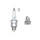 6 Spark Plugs with flat seal seat NGK Quick for SUZUKI and others