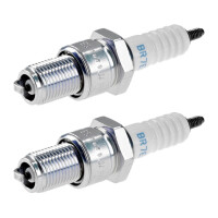 2 Spark Plugs with flat seat NGK suitable for e.g....