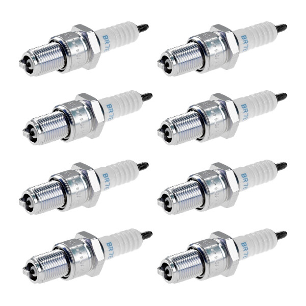 8 Spark Plugs with flat seat NGK suitable for e.g. MITSUBISHI STARION