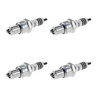 4 Spark Plugs interference suppressed 5 kOhm NGK Iridium...