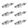 6 Spark Plugs interference suppressed 5 kOhm NGK Iridium IX for e.g. ALFA ROMEO