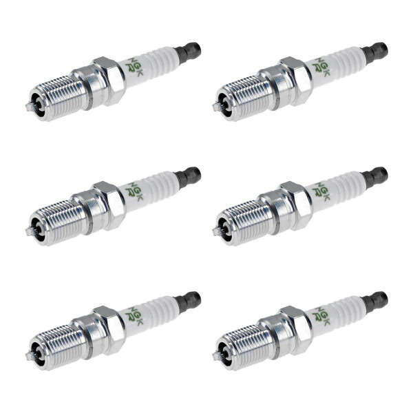 6 Spark Plugs fixed SAE connection NGK aftermarket expertise for e.g. JAGUAR XJ