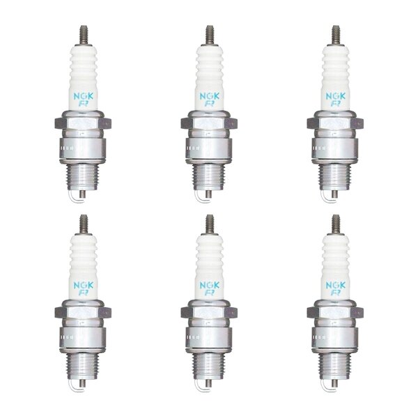 6 Spark Plugs with flat seal seat NGK Quick for HONDA and others