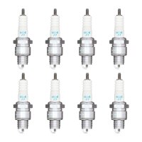 8 Zündkerzen mit Flachdichtsitz NGK Quick...