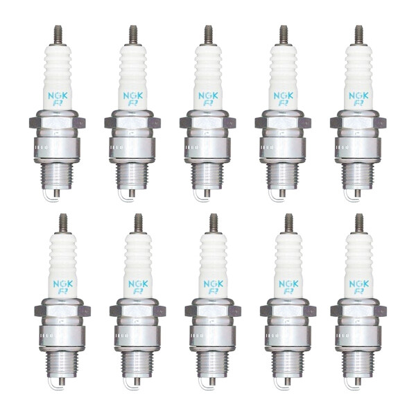 10 Spark Plugs with flat seal seat NGK Quick for HONDA and others