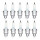 10 Spark Plugs with flat seal seat NGK Quick for HONDA and others