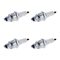 4 Zündkerzen mit Flachdichtsitz NGK...