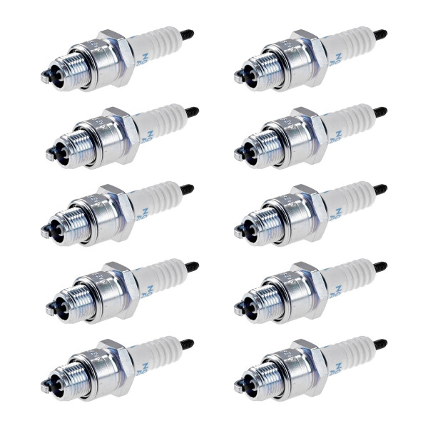 10 Spark Plugs with flat seal seat NGK IAM expertise for HONDA and others