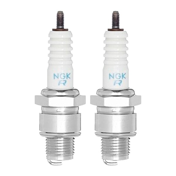 2 Spark Plugs with flat seal seat NGK IAM expertise for YAMAHA and others