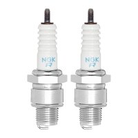 2 Zündkerzen mit Flachdichtsitz NGK...