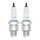 2 Spark Plugs with flat seal seat NGK IAM expertise for YAMAHA and others