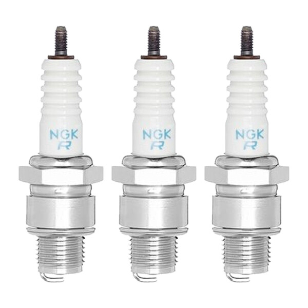 3 Spark Plugs with flat seal seat NGK IAM expertise for YAMAHA and others