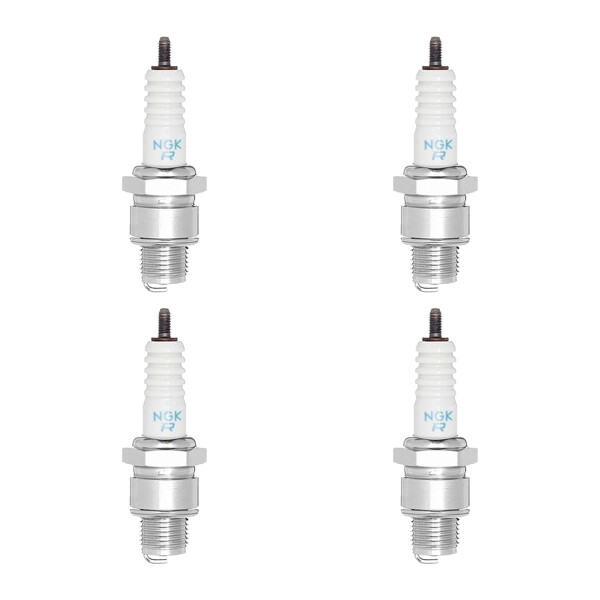 4 Zündkerzen mit Flachdichtsitz NGK Aftermarket-Expertise für u.a. YAMAHA