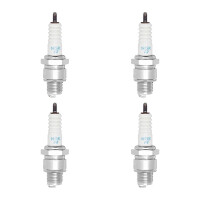 4 Zündkerzen mit Flachdichtsitz NGK...