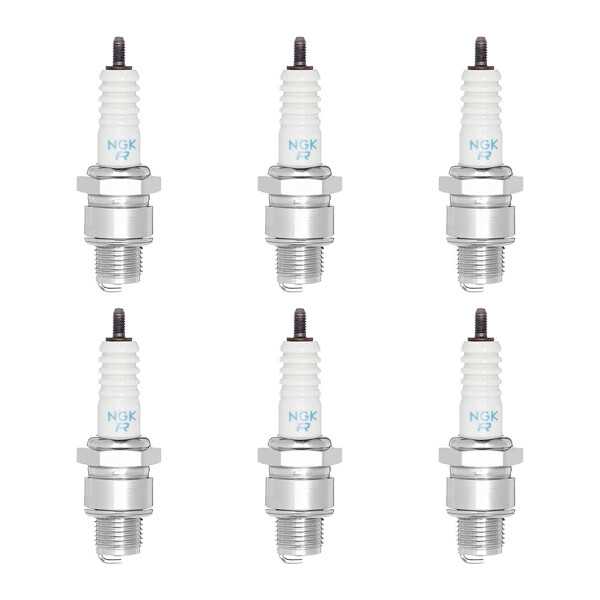 6 Zündkerzen mit Flachdichtsitz NGK Aftermarket-Expertise für u.a. YAMAHA