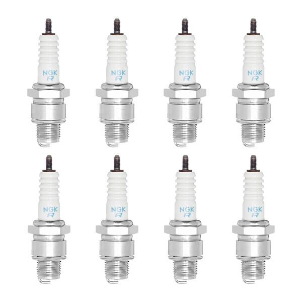 8 Spark Plugs with flat seal seat NGK IAM expertise for YAMAHA and others
