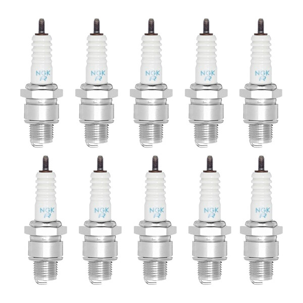 10 Spark Plugs with flat seal seat NGK IAM expertise for YAMAHA and others