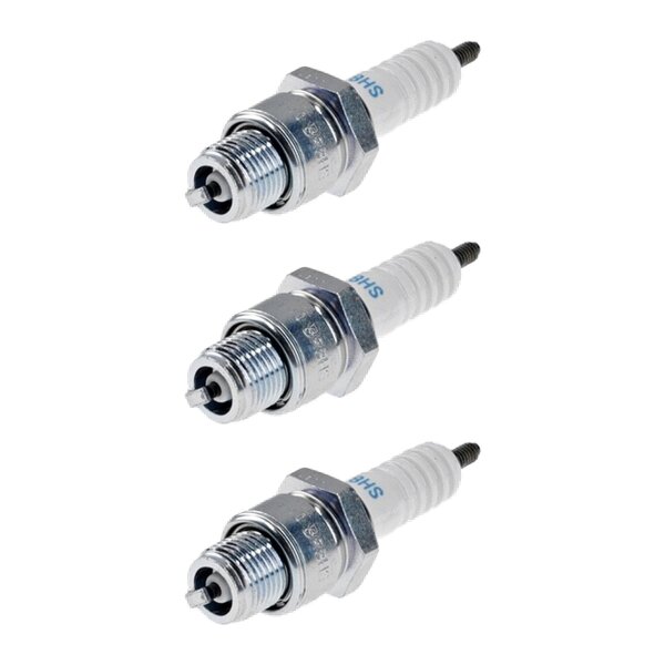 3 Zündkerzen mit Flachdichtsitz NGK Aftermarket-Expertise für u.a. HONDA