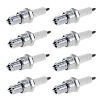 8 Spark Plugs interference suppressed 5 kOhm NGK for...