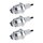 3 Spark Plugs with flat seal seat NGK IAM expertise for KAWASAKI and others