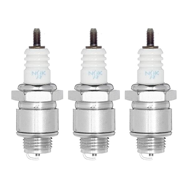 3 Zündkerzen mit Flachdichtsitz NGK Aftermarket-Expertise für u.a. AGRIA