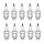 10 Spark Plugs with flat seal seat NGK IAM expertise for AGRIA and others