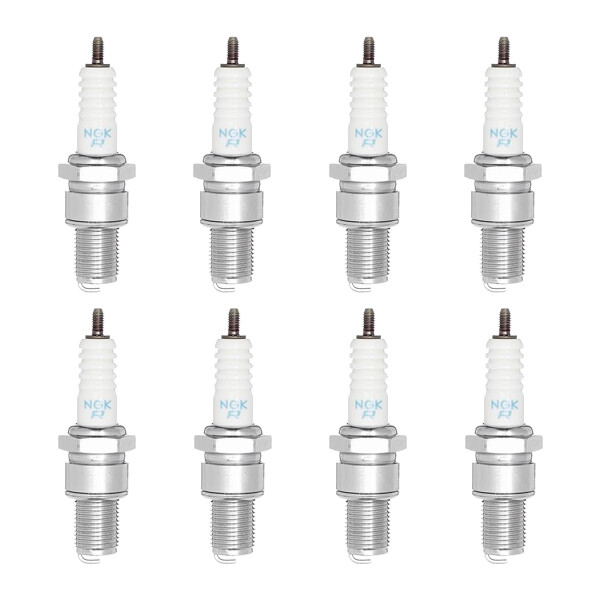 8 Spark Plugs with flat seal seat NGK IAM expertise for KAWASAKI and others