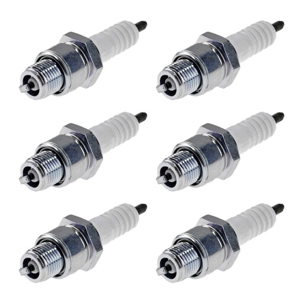6 Spark Plugs with flat seal seat NGK IAM expertise for SUZUKI and others