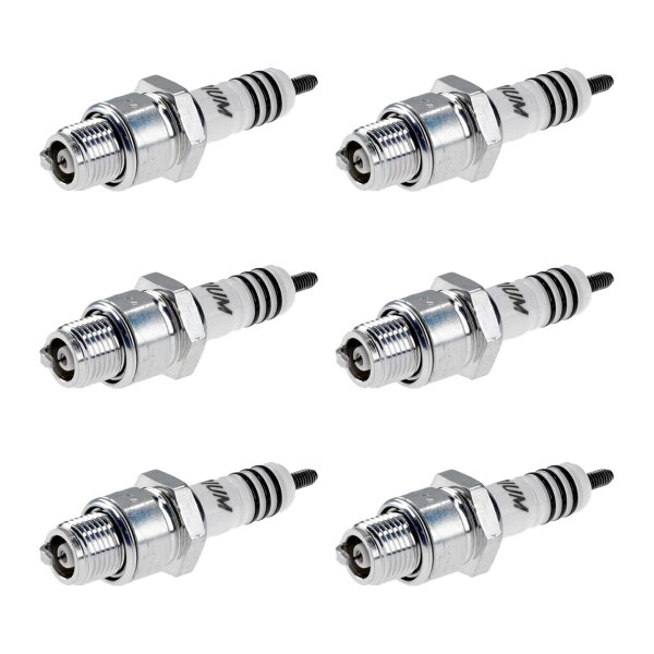 6 Spark Plugs with flat seat NGK Iridium IX for VW TRANSPORTER and others