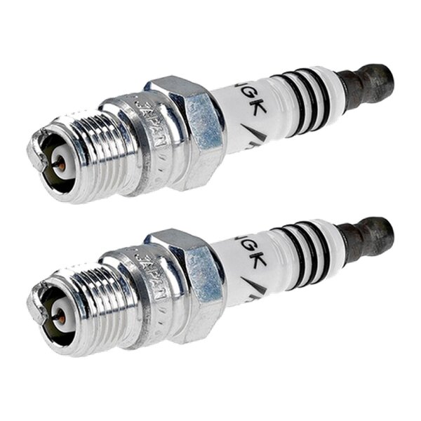2 Spark Plugs fixed SAE connection NGK Iridium IX suitable for e.g. MERCURY
