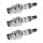 3 Spark Plugs fixed SAE connection NGK Iridium IX suitable for e.g. MERCURY