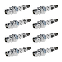 8 Spark Plugs fixed SAE connection NGK Iridium IX...