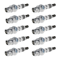 10 Spark Plugs fixed SAE connection NGK Iridium IX...