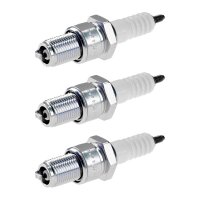 3 Spark Plugs with flat seal seat NGK aftermarket...