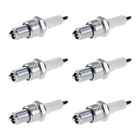 6 Spark Plugs with flat seal seat NGK aftermarket...