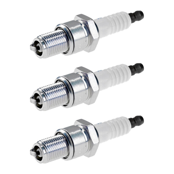 3 Spark Plugs fixed SAE connection NGK IAM expertise for NISSAN 280ZX,ZXT