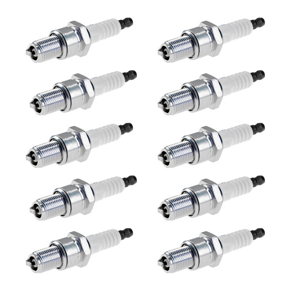 10 Spark Plugs fixed SAE connection NGK IAM expertise for NISSAN 280ZX,ZXT
