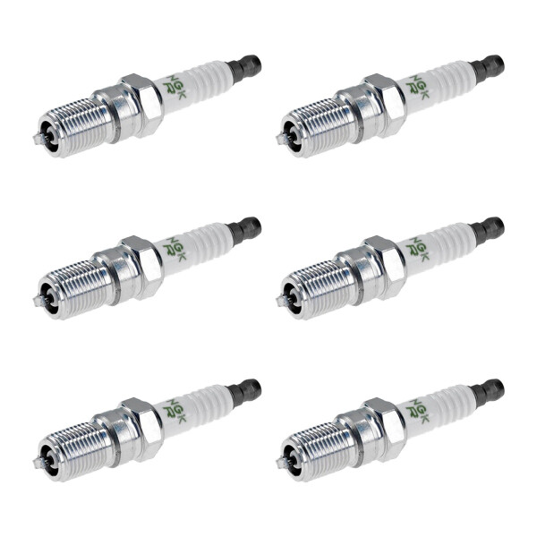 6 Spark Plugs fixed SAE connection NGK aftermarket expertise for e.g. DAIMLER XJ
