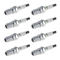 8 Spark Plugs fixed SAE connection NGK aftermarket...