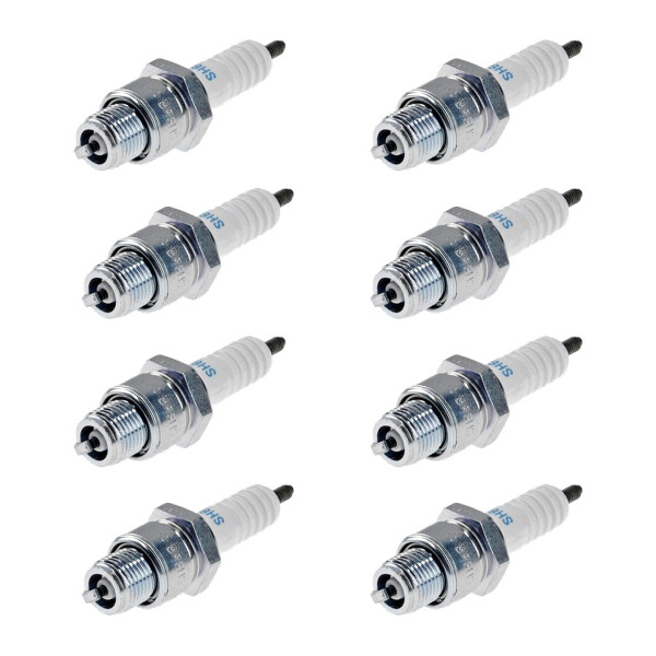 8 Spark Plugs with flat seal seat NGK IAM expertise for SUZUKI and others