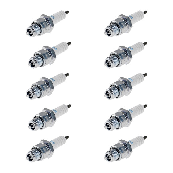 10 Spark Plugs with flat seal seat NGK IAM expertise for SUZUKI and others