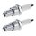 2 Spark Plugs with flat seal seat NGK aftermarket expertise for HONDA and others