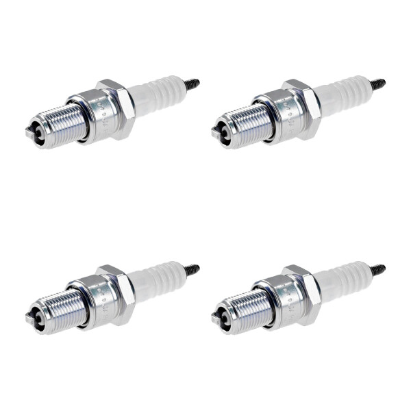 4 Spark Plugs with flat seal seat NGK aftermarket expertise for HONDA and others