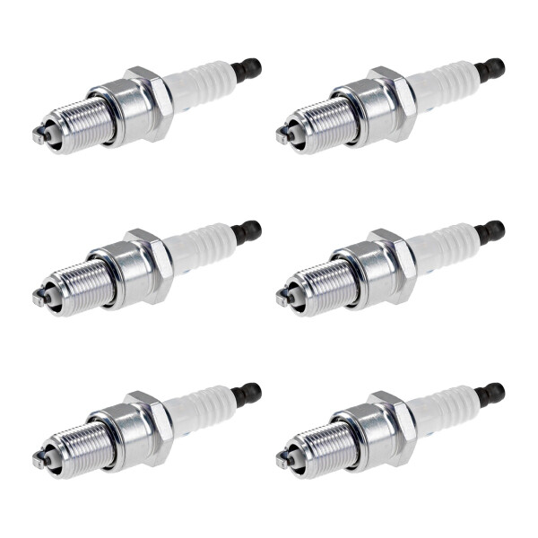 6 Spark Plugs fixed SAE connection NGK IAM expertise for NISSAN and others
