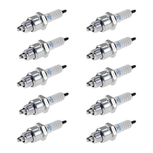 10 Spark Plugs with flat seal seat NGK IAM expertise for HONDA and others